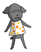 Japanese kitten with friends sticker #13825941