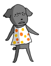 Japanese kitten with friends sticker #13825941