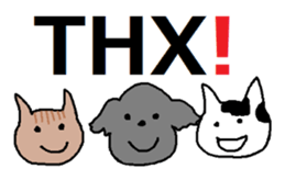 Japanese kitten with friends sticker #13825973