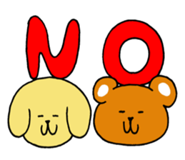 Cute funny animals2 sticker #13826255