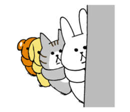 Cute funny animals2 sticker #13826256