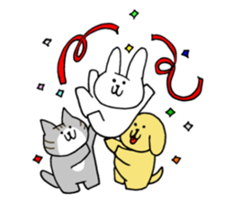 Cute funny animals2 sticker #13826264