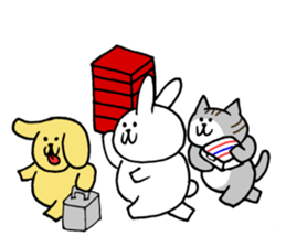 Cute funny animals2 sticker #13826273