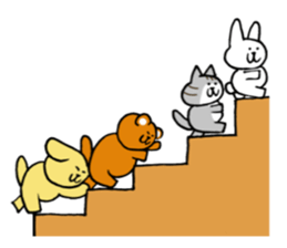 Cute funny animals2 sticker #13826275