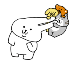 Cute funny animals2 sticker #13826276