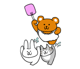 Cute funny animals2 sticker #13826277