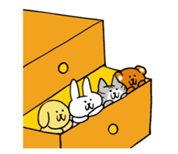 Cute funny animals2 sticker #13826279
