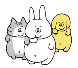 Cute funny animals2 sticker #13826282