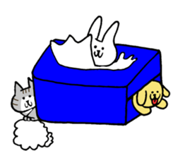 Cute funny animals2 sticker #13826284