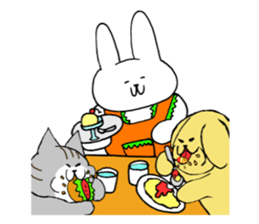 Cute funny animals2 sticker #13826286