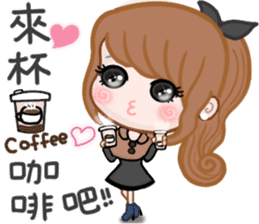 Sweet girl 3 sticker #13826337