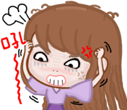 Sweet girl 3 sticker #13826358