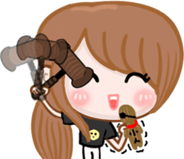 Sweet girl 3 sticker #13826361