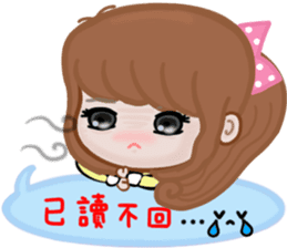 Sweet girl 3 sticker #13826368