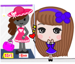 Sweet girl 3 sticker #13826370