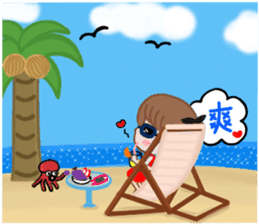 Sweet girl 3 sticker #13826372