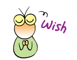 Lovely bug sticker #13826411
