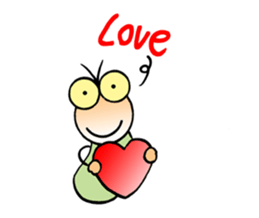 Lovely bug sticker #13826417