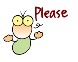 Lovely bug sticker #13826418