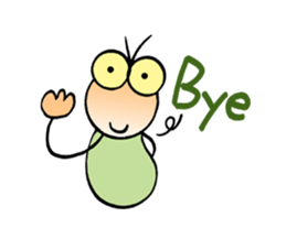 Lovely bug sticker #13826423