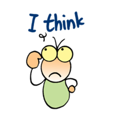 Lovely bug sticker #13826426