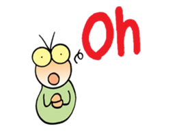 Lovely bug sticker #13826427