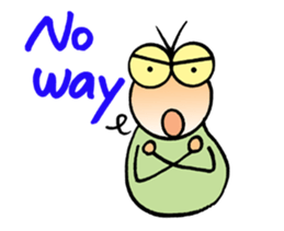 Lovely bug sticker #13826428