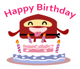 Red Ninja sticker #13826953