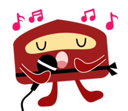 Red Ninja sticker #13826966