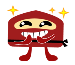 Red Ninja sticker #13826967