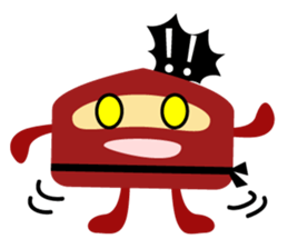 Red Ninja sticker #13826968