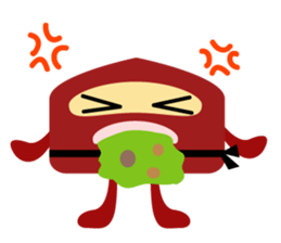 Red Ninja sticker #13826971