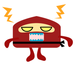Red Ninja sticker #13826972