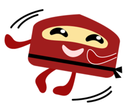 Red Ninja sticker #13826973