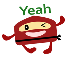 Red Ninja sticker #13826975