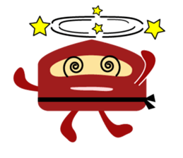 Red Ninja sticker #13826979