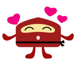 Red Ninja sticker #13826980