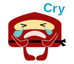 Red Ninja sticker #13826984