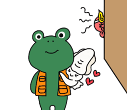 Frog, squid, octopus story sticker #13827184