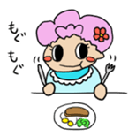 Princess of the koume kingdom. sticker #13827672