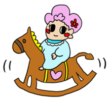 Princess of the koume kingdom. sticker #13827674