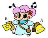 Princess of the koume kingdom. sticker #13827676