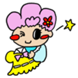 Princess of the koume kingdom. sticker #13827682