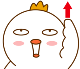 Lovely White bird 007 sticker #13827717