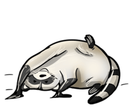 Come on Raccoon! sticker #13827774