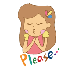 Happiness princess sticker #13828996