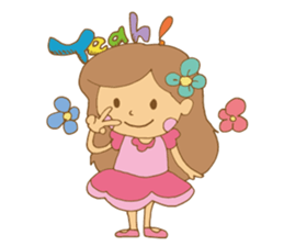 Happiness princess sticker #13828999