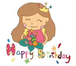 Happiness princess sticker #13829003