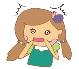 Happiness princess sticker #13829014