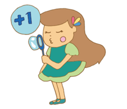 Happiness princess sticker #13829024